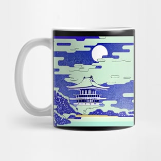 Palace among the clouds. Mug